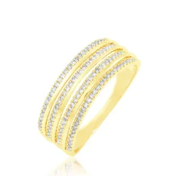 Histoire d'Or Bague Ines Or Jaune Diamant Outlet