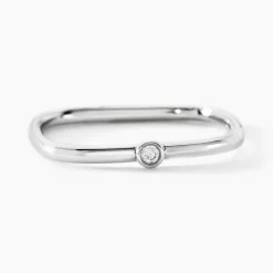 Histoire d'Or Bague Infini Pop De Zirconium argent blanc oxyde Outlet