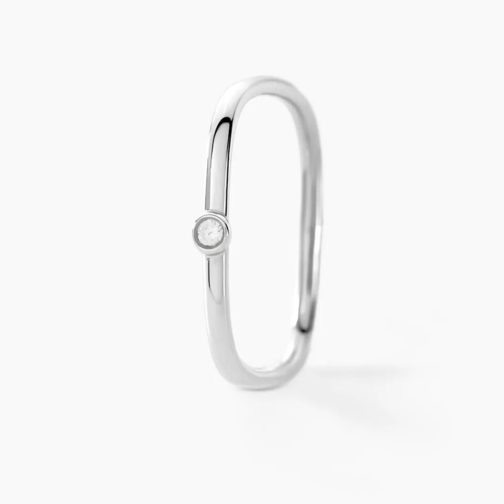 Histoire d'Or Bague Infini Pop De Zirconium argent blanc oxyde Outlet