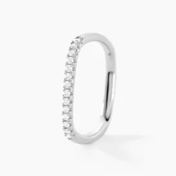 Histoire d'Or Bague Infini Pop De Zirconium argent blanc oxyde Clearance