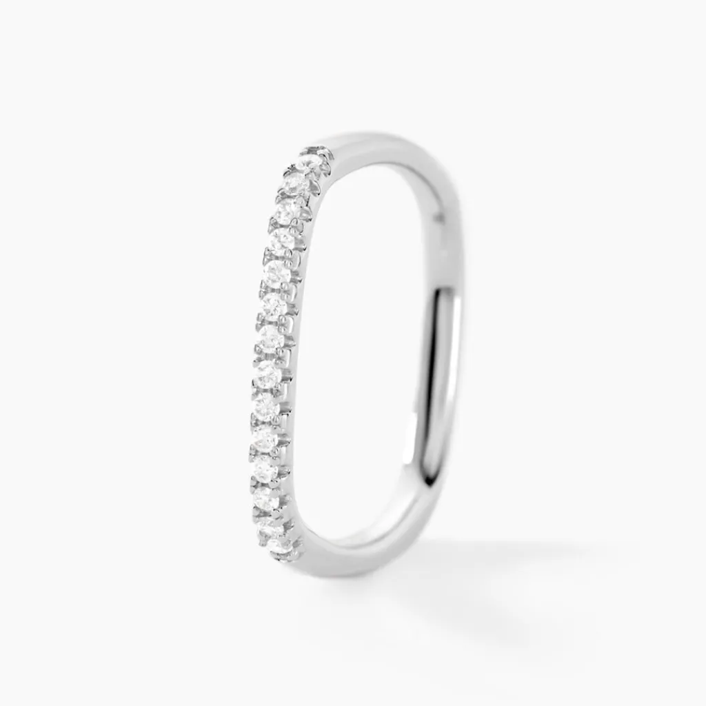 Histoire d'Or Bague Infini Pop De Zirconium argent blanc oxyde Clearance