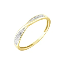 Histoire d'Or Bague Ingerida Or Jaune Diamant New