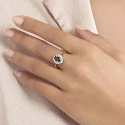 Histoire d'Or Bague Insaf Plaqué Or Jaune Oxyde De Zirconium Best