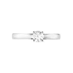 Histoire d'Or Bague Iris Platine Blanc Diamant Outlet
