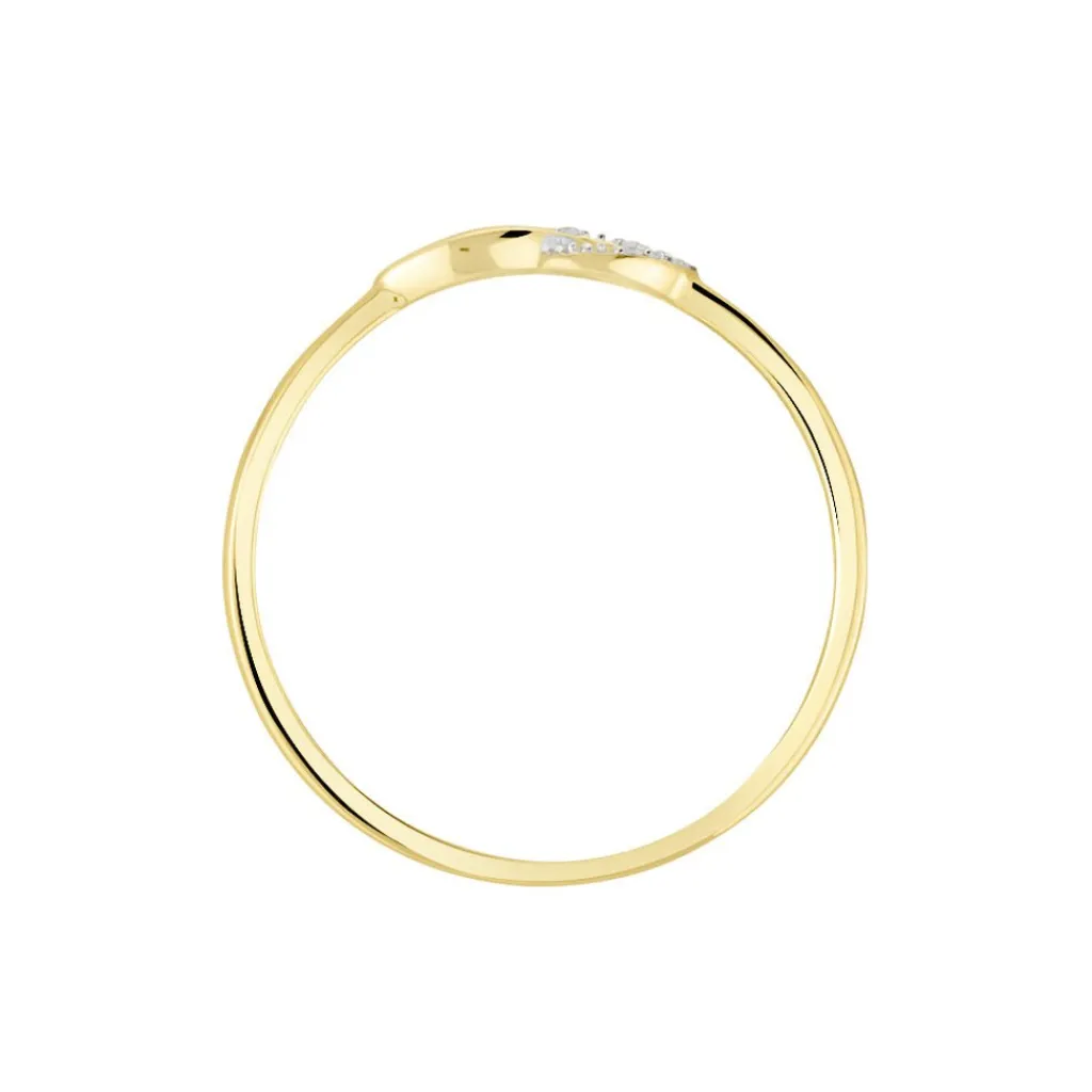 Histoire d'Or Bague Irla Or Jaune Diamant