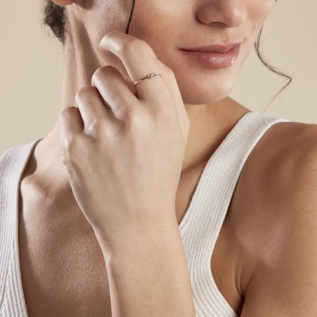 Histoire d'Or Bague Irla Or Jaune Diamant