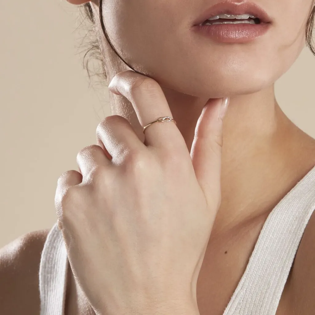 Histoire d'Or Bague Irla Or Jaune Diamant