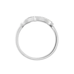 Histoire d'Or Bague Isabel Argent Blanc Oxyde De Zirconium Sale