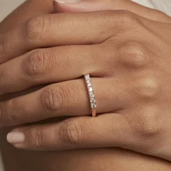 Histoire d'Or Bague Isee Plaqué Or Jaune Oxyde De Zirconium Online