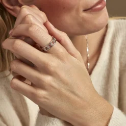 Histoire d'Or Bague Isia Argent Blanc Oxyde De Zirconium Outlet