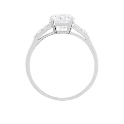 Histoire d'Or Bague Ivonne Or Blanc Oxyde De Zirconium Hot