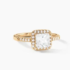 Histoire d'Or Bague Izabel Plaque Or Jaune Oxyde De Zirconium Hot