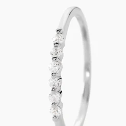 Histoire d'Or Bague Jaquelyn Argent Blanc Oxyde De Zirconium Outlet