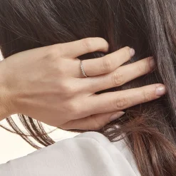 Histoire d'Or Bague Jaquelyn Argent Blanc Oxyde De Zirconium Outlet