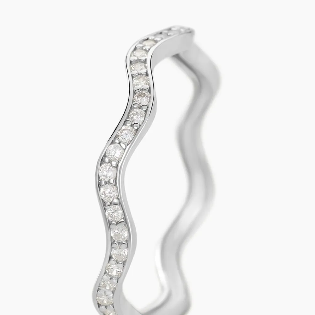 Histoire d'Or Bague Jasmyn De Zirconium argent blanc oxyde Best