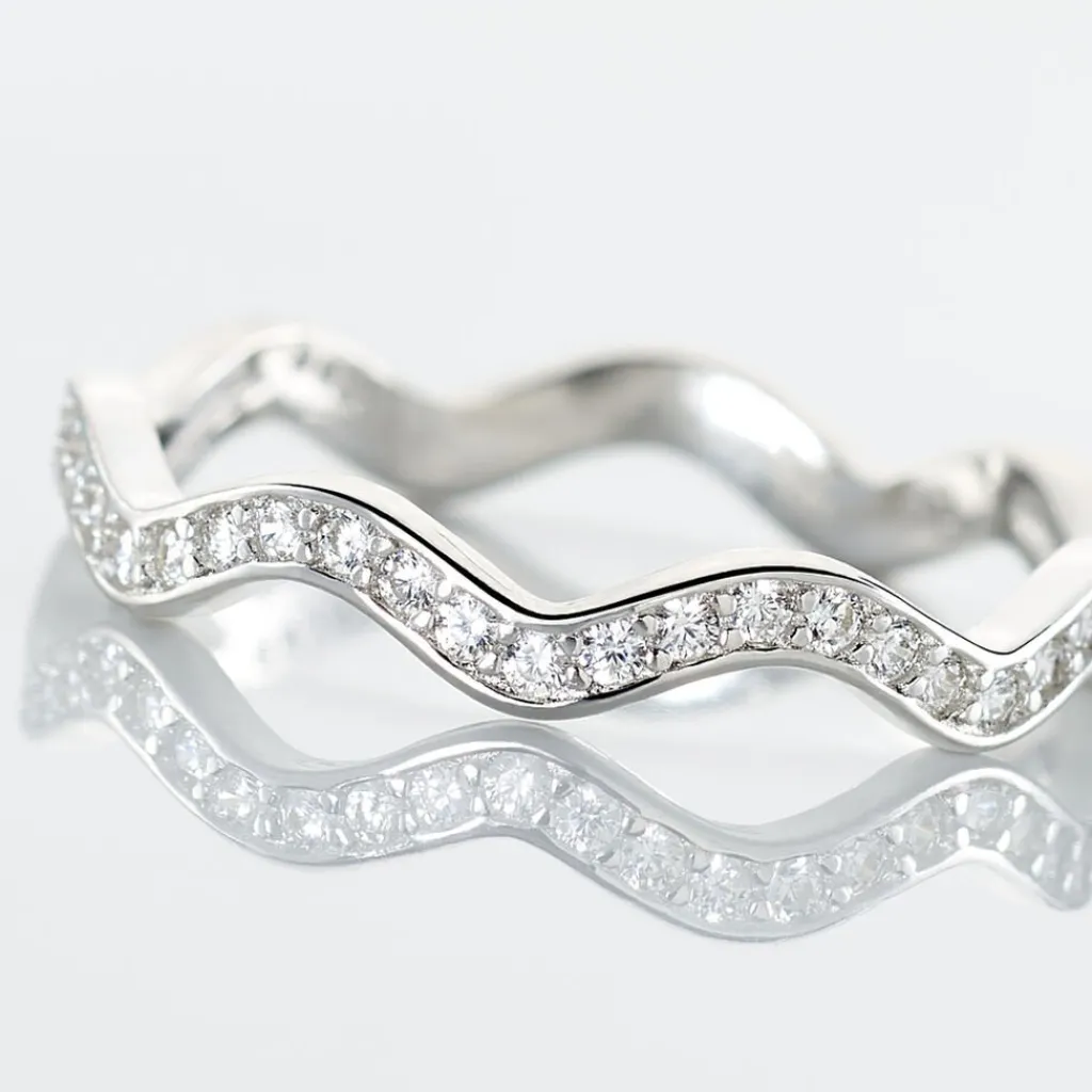 Histoire d'Or Bague Jasmyn De Zirconium argent blanc oxyde Best