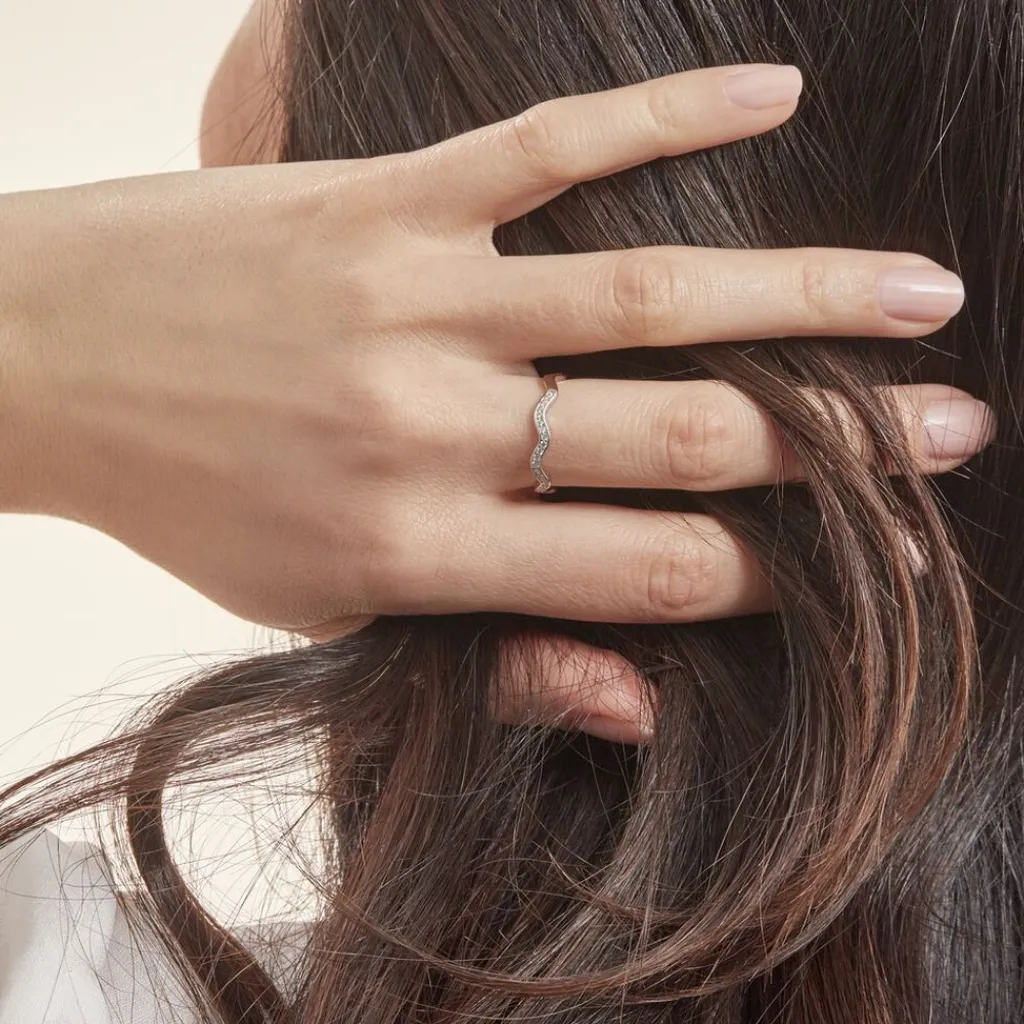 Histoire d'Or Bague Jasmyn De Zirconium argent blanc oxyde Best