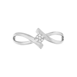 Histoire d'Or Bague Jone Or Blanc Diamant Discount