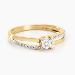 Histoire d'Or Bague Josane Or Jaune Diamant Hot