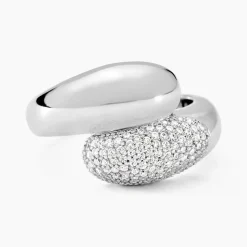 Histoire d'Or Bague Josyne Argent Blanc Oxyde De Zirconium Clearance