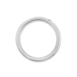 JOURDAN Bague Oahu Acier Blanc Et Noir Discount