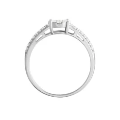 Histoire d'Or Bague Julia Platine Blanc Diamant Sale