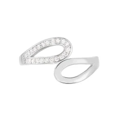 Histoire d'Or Bague Kali Argent Blanc Oxyde De Zirconium Best