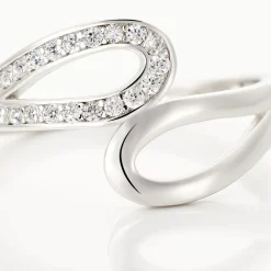 Histoire d'Or Bague Kali Argent Blanc Oxyde De Zirconium Best