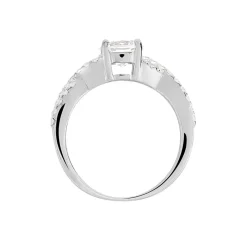 Histoire d'Or Bague Karin Argent Blanc Oxyde De Zirconium Online