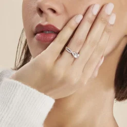 Histoire d'Or Bague Karin Argent Blanc Oxyde De Zirconium Online