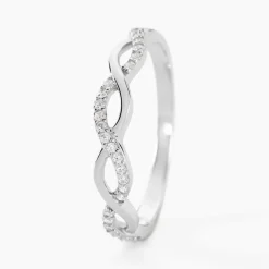 Histoire d'Or Bague Kassandra Argent Blanc Oxyde De Zirconium
