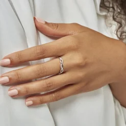 Histoire d'Or Bague Kassandra Argent Blanc Oxyde De Zirconium