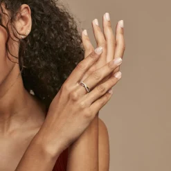 Histoire d'Or Bague Kassandre Argent Blanc Oxyde De Zirconium Outlet