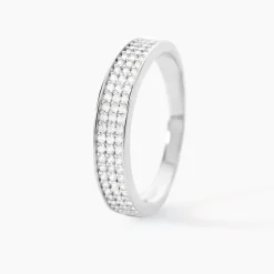 Histoire d'Or Bague Kaycee Argent Blanc Oxyde De Zirconium Hot