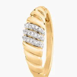 Histoire d'Or Bague Khadiga Or Jaune Diamant Hot
