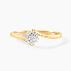 Histoire d'Or Bague Kimberleigh Or Jaune Diamant New