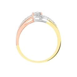 Histoire d'Or Bague Kyliane Or Tricolore Diamant Best