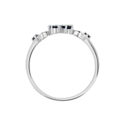 Histoire d'Or Bague Laldilon Argent Blanc Oxyde De Zirconium Hot