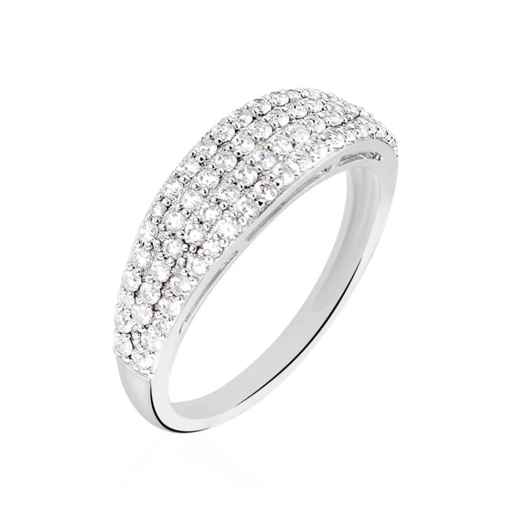 Histoire d'Or Bague Leanne Argent Blanc Oxyde De Zirconium Best