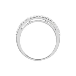 Histoire d'Or Bague Leanne Argent Blanc Oxyde De Zirconium Best