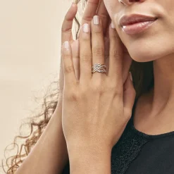 Histoire d'Or Bague Leopoldine or jaune diamant Clearance