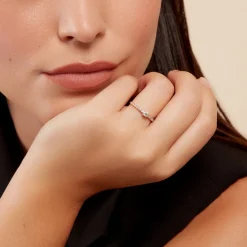 Histoire d'Or Bague Les Inseparables or jaune diamant Outlet