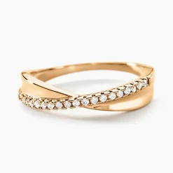 Histoire d'Or Bague Lia Plaqué Or Jaune Oxyde De Zirconium Sale