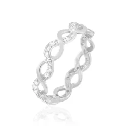 Histoire d'Or Bague Lilo Or Blanc Oxyde De Zirconium Discount