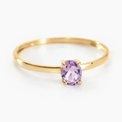 Histoire d'Or Bague Lily Or Jaune Amethyste or jaune amethyste violette Clearance