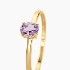 Histoire d'Or Bague Lily Or Jaune Amethyste or jaune amethyste violette Clearance