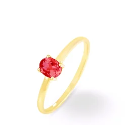 Histoire d'Or Bague Lily Or Jaune Rubis Outlet