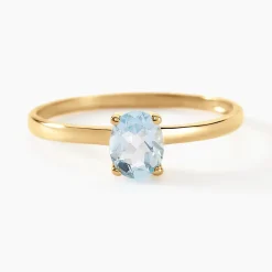 Histoire d'Or Bague Lily Or Jaune Topaze or jaune topaze bleue New