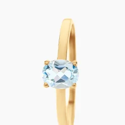 Histoire d'Or Bague Lily Or Jaune Topaze or jaune topaze bleue New