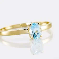 Histoire d'Or Bague Lily Or Jaune Topaze or jaune topaze bleue New